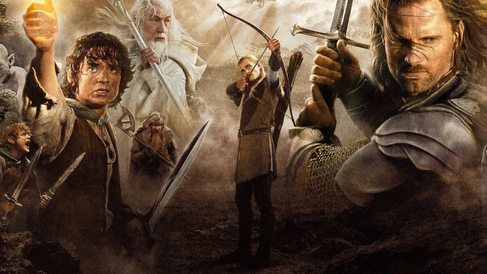 « Le Seigneur des anneaux » (The Lord of the Rings) est un roman en trois volumes de J. R. R. Tolkien paru en 1954 et 1955.