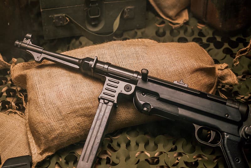 Mitraillette Sub-Machine Gun MP40