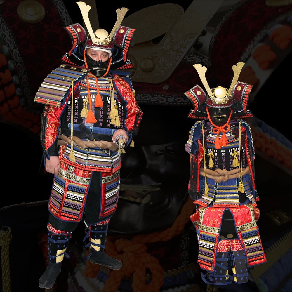 Armure de samouraï rouge