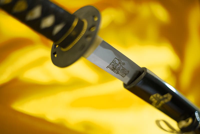 Kill Bill, Katana de La Mariée, lame aiguisée