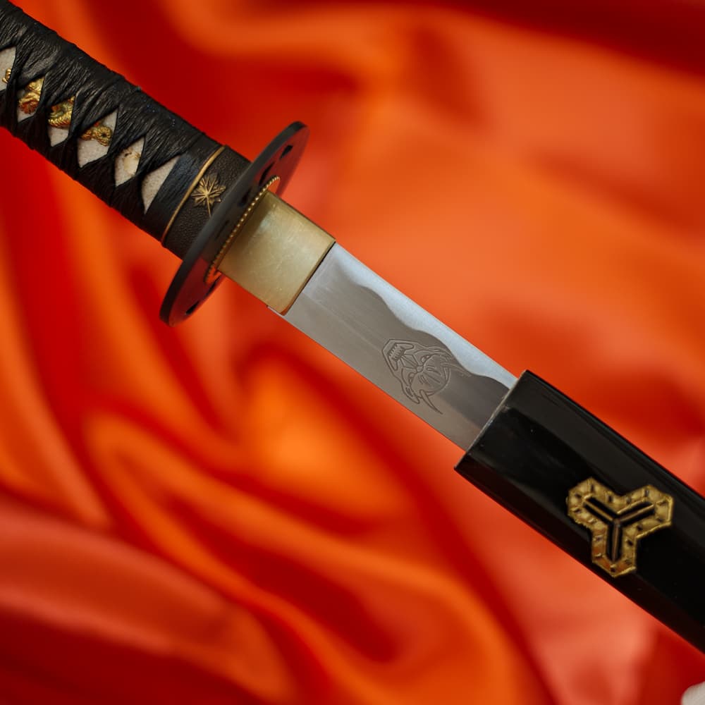 Katana Kill Bill En Bois – Réplique Décorative – Avec Fourreau Et Présentoir – Idéal Cosplay, Collection - 6