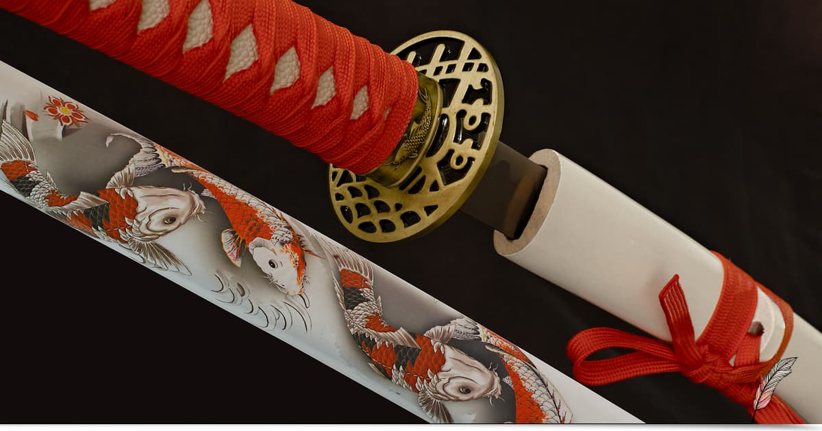 Kujaku (孔雀), katana de décoration