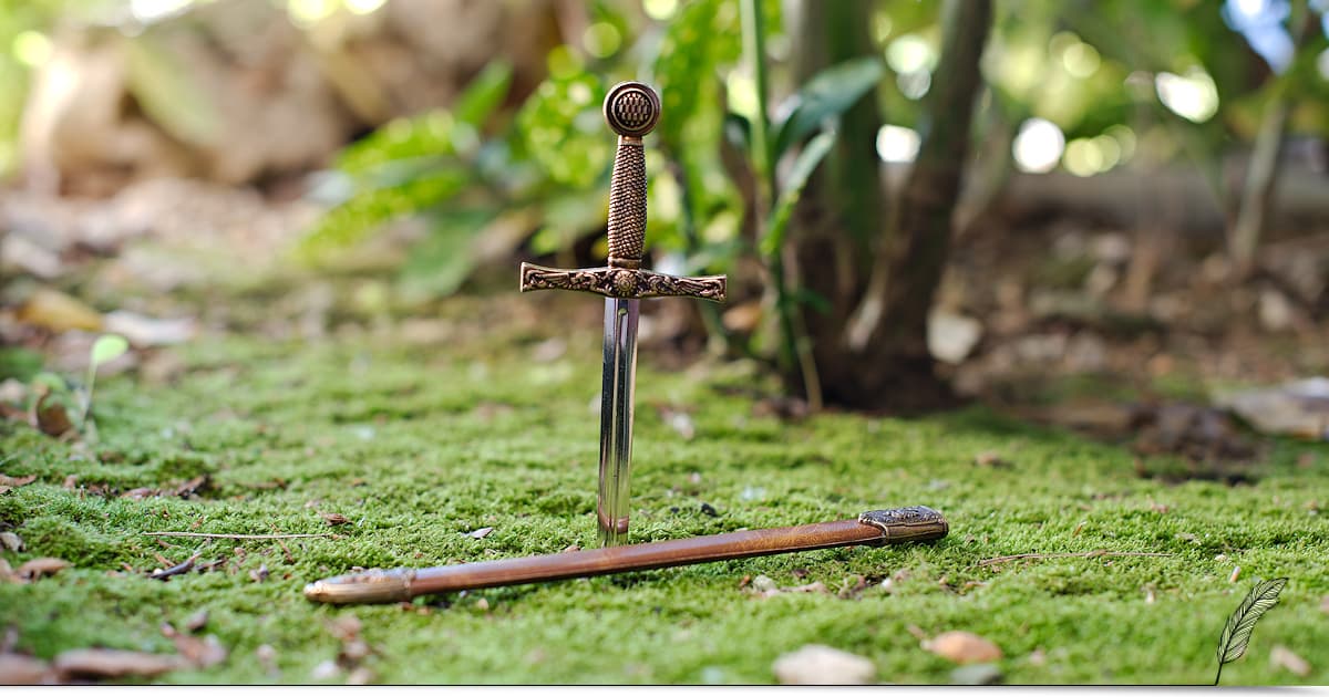 JIEYAO Ouvre-lettres En Métal Argenté, Coupe-enveloppes, Ouvre-courrier, Outil D'épée, Couteau De Coupe De Papier Cadeau, Poignée Ergonomique, Outil Pratique Pour Ouvrir Les Lettres, Fournitures De