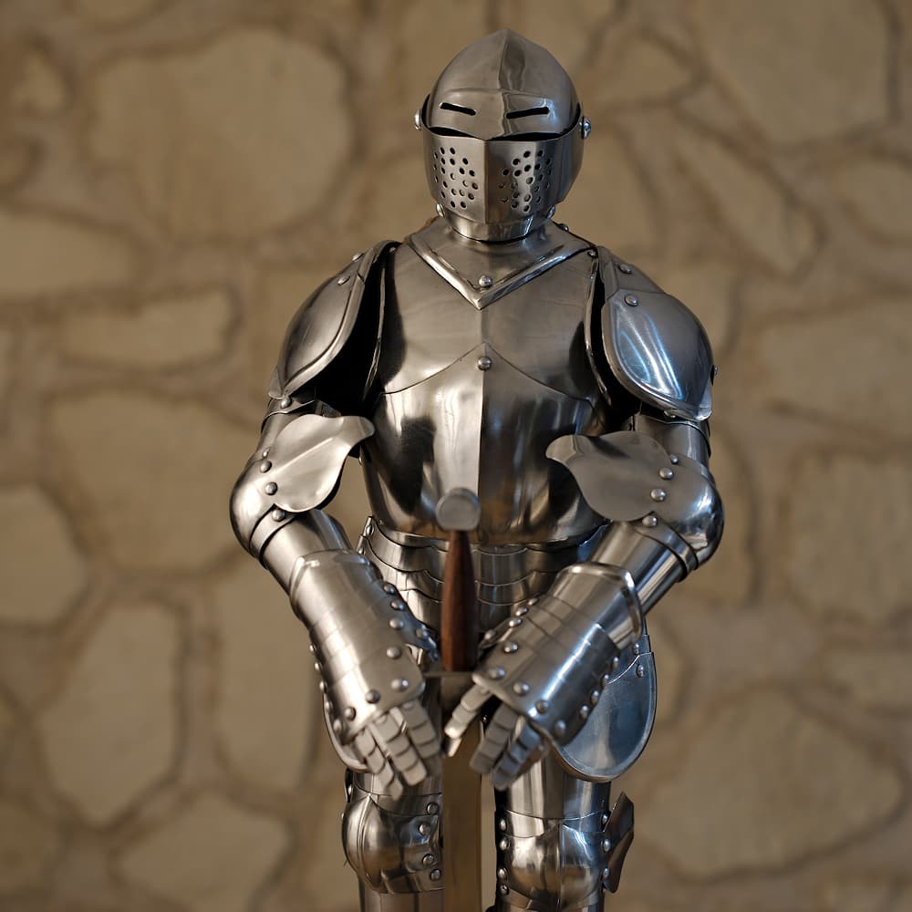 Armure médiévale chevalier 185 cm Najac