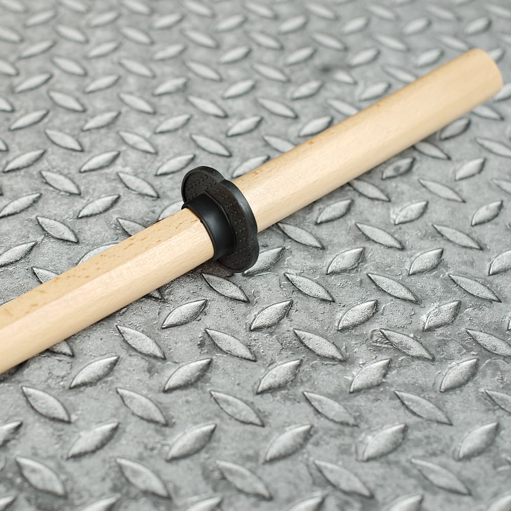 TEKKA BUDO Bokken - Épée japonaise en bois clair - 101 cm - Avec Tsuba - Pour l'entraînement Aikido Kobudo - Pour arts martiaux