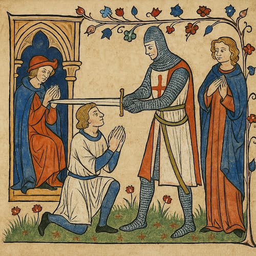 Le jour où un coup d’épée faisait de vous un chevalier #Terressens