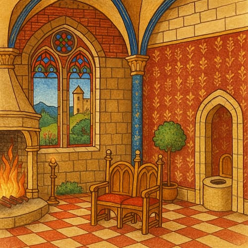 Les châteaux médiévaux n’étaient pas tous froids et sombres #Terressens