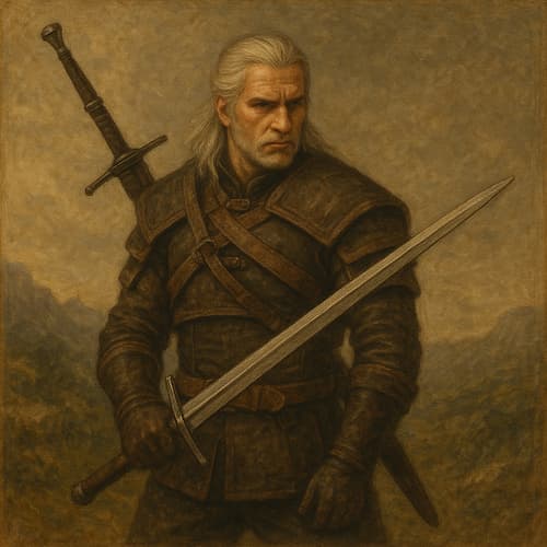 L'épée d'argent du Sorceleur : un mythe forgé dans l'acier
Les illustrations de cette rubrique sont créées à l’aide de l’intelligence artificielle, sous la direction de notre équipe éditoriale. Cette technologie nous permet de donner vie à des scènes historiques ou légendaires, dans le respect de notre passion pour l’authenticité et l’imaginaire.
#Terressens, là où les récits prennent forme