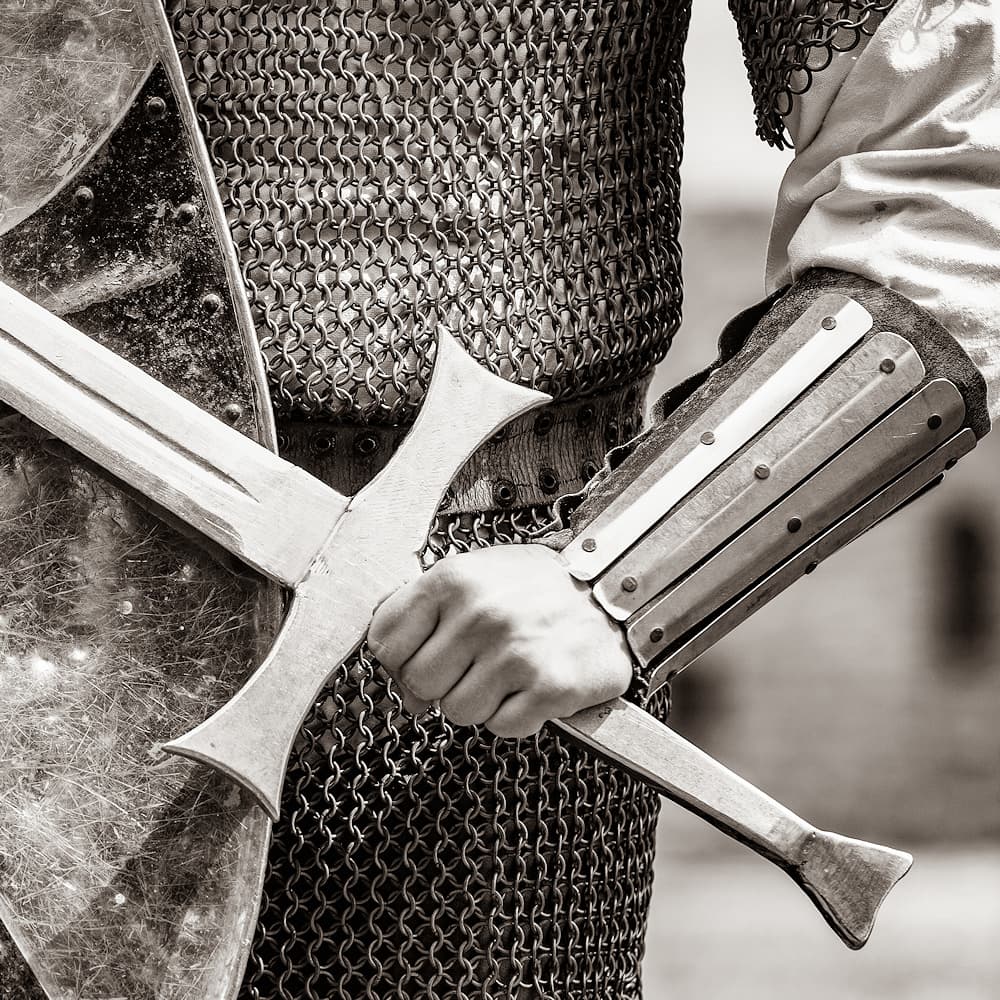 Épée médiévale et de chevalier templier Terressens