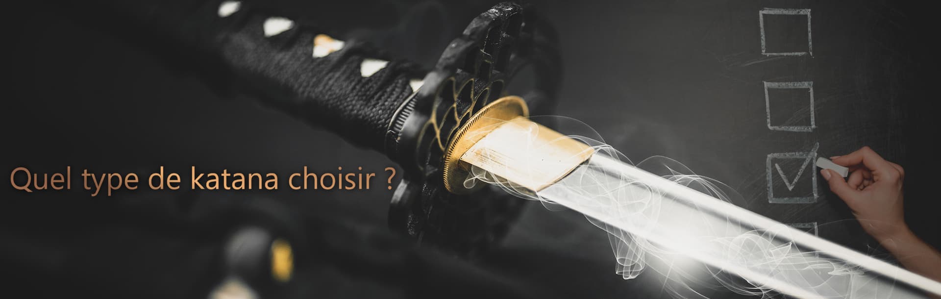 Quel type de katana choisir ? | Outil d´aide à la décision #Terressens