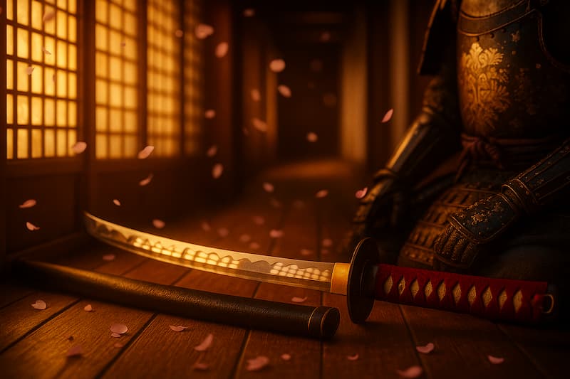 Wakizashi aiguisé #Terressens
