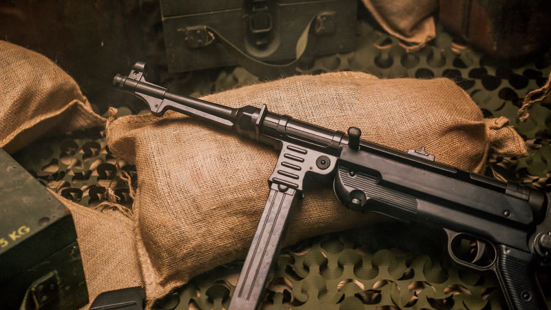 Mitraillette Sub-Machine Gun MP40 #Terressens Mitraillette Sub-Machine Gun MP40 #Terressens
