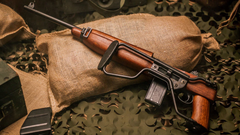 Carabine USM1 Para 1940-41, M1A1 #Terressens