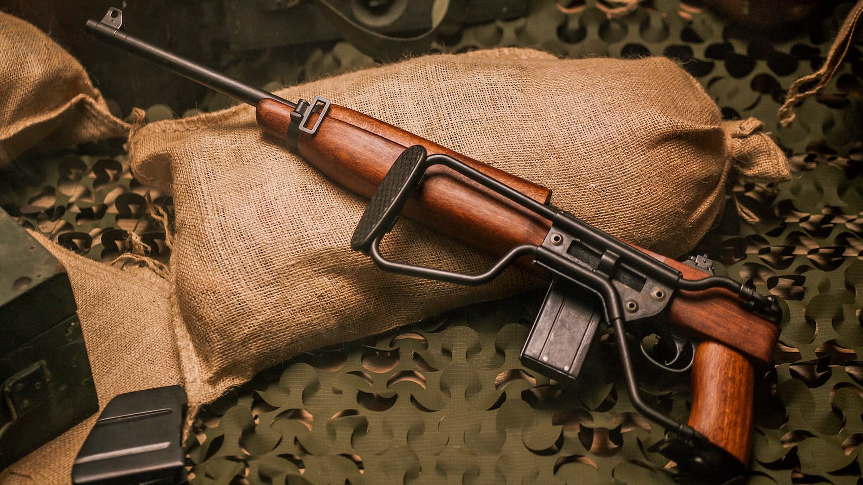 Carabine USM1 Para 1940-41, M1A1 #Terressens