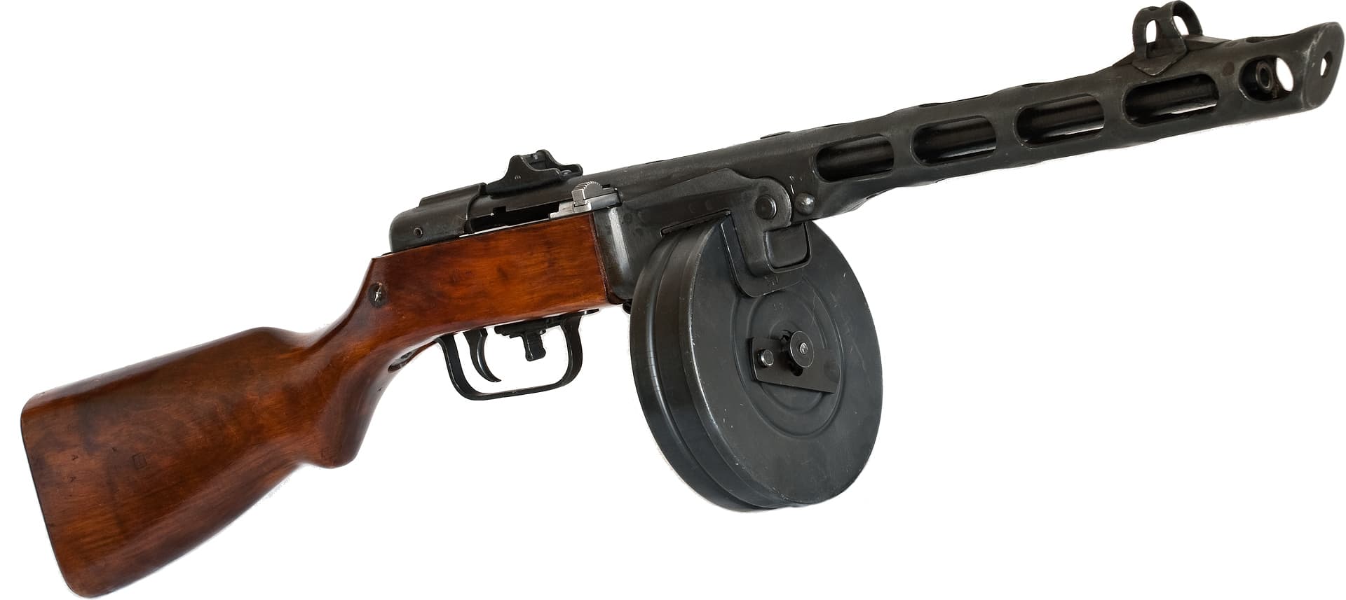 Pistolet-mitrailleur soviétique PPSh-41 #Terressens