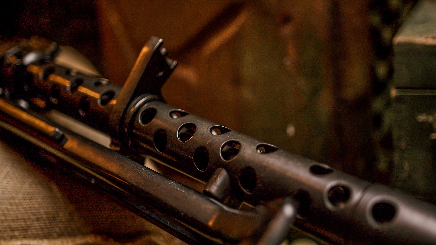 MG34 (Maschinengewehr 34), mitrailleuse allemande avec bipied #Terressens MG34 (Maschinengewehr 34), mitrailleuse allemande avec bipied #Terressens