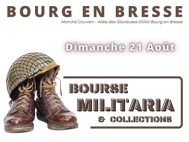 8ᵉ Bourse Militaria & Collections 2022 à Bourg-en-Bresse