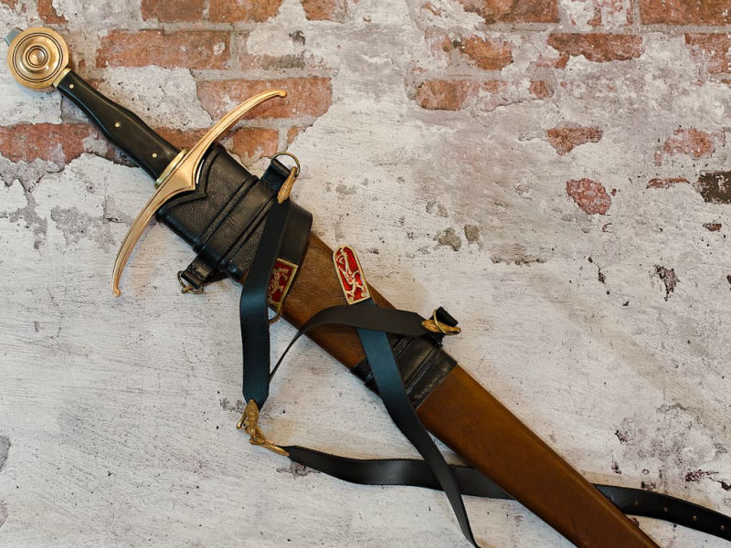 Épée médiévale forgée « Justice » ⚔ #Terressens Épée médiévale forgée « Justice » ⚔ #Terressens