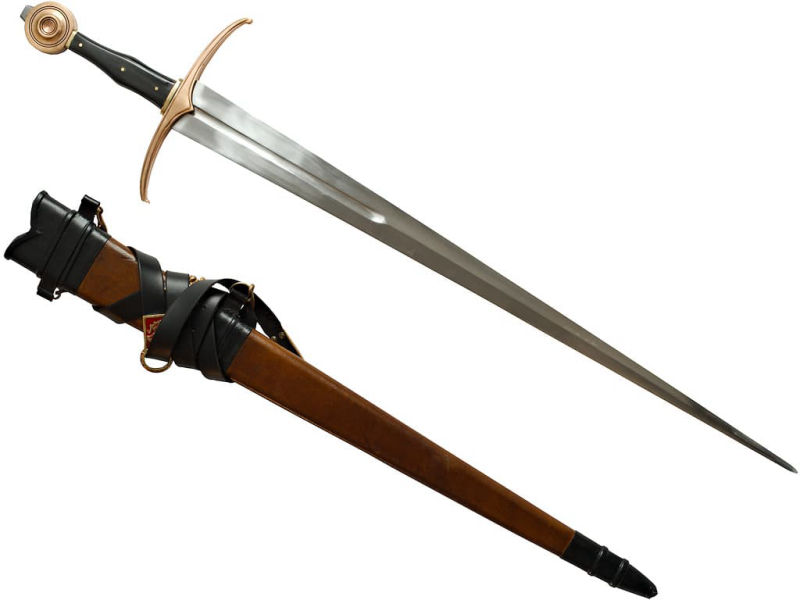 Épée médiévale forgée « Justice » ⚔ #Terressens Épée médiévale forgée « Justice » ⚔ #Terressens