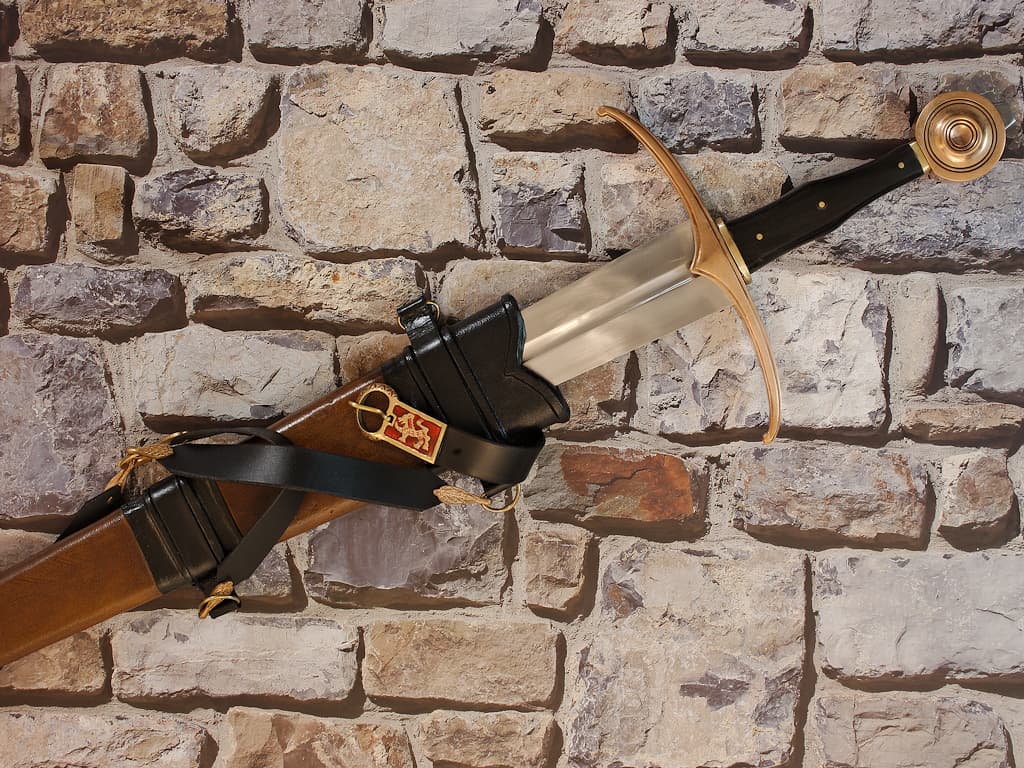 Épée médiévale forgée « Justice » ⚔ #Terressens Épée médiévale forgée « Justice » ⚔ #Terressens