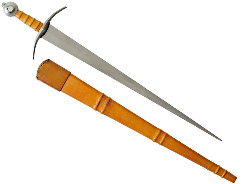 Épée d'estoc forgée « Terre de Sienne » ⚔ #Terressens
