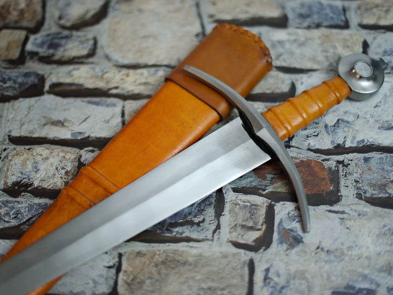 Épée d'estoc forgée « Terre de Sienne » ⚔ #Terressens