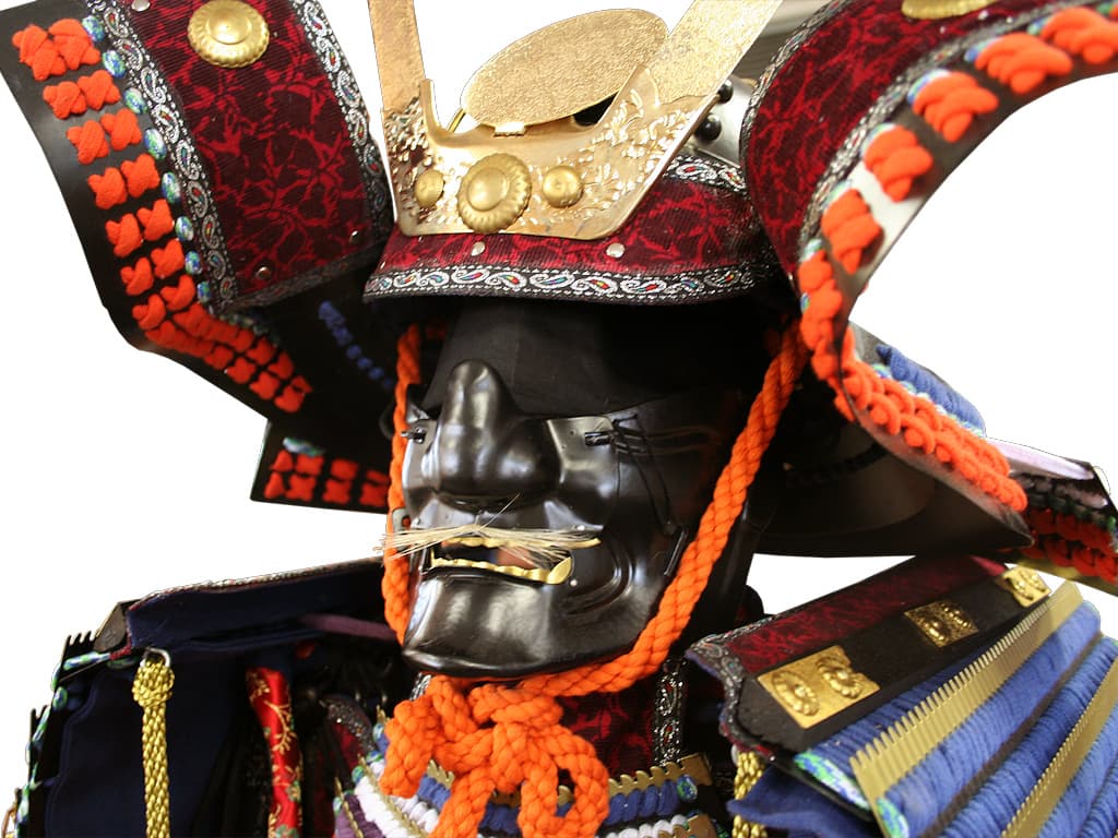 Masque de l'armure de samouraï rouge (Kabuto 兜)