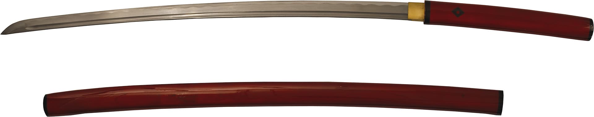 Kaji, shirasaya feu (火事), forge damassée