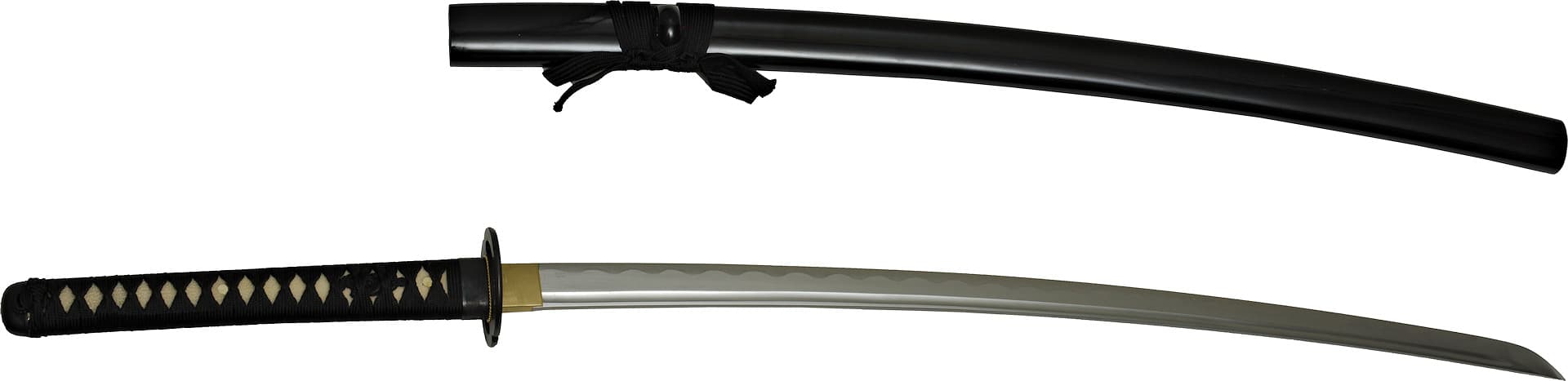 Katana aiguisé noir Miyamoto Musashi 宮本 武蔵 #Terressens