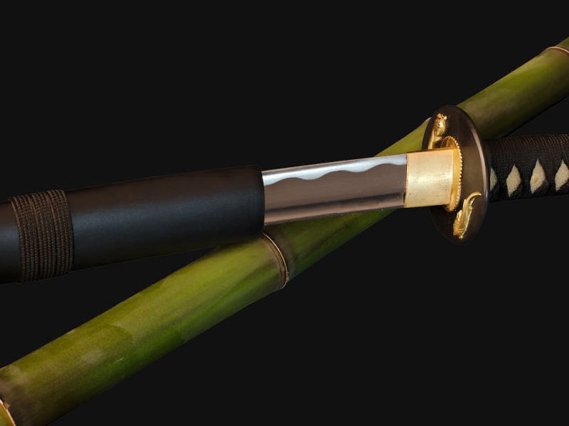 Katana aiguisé Kyōteki (Kyouteki, « ennemi fort » 強敵) #Terressens Katana aiguisé Kyōteki (Kyouteki, « ennemi fort » 強敵) #Terressens