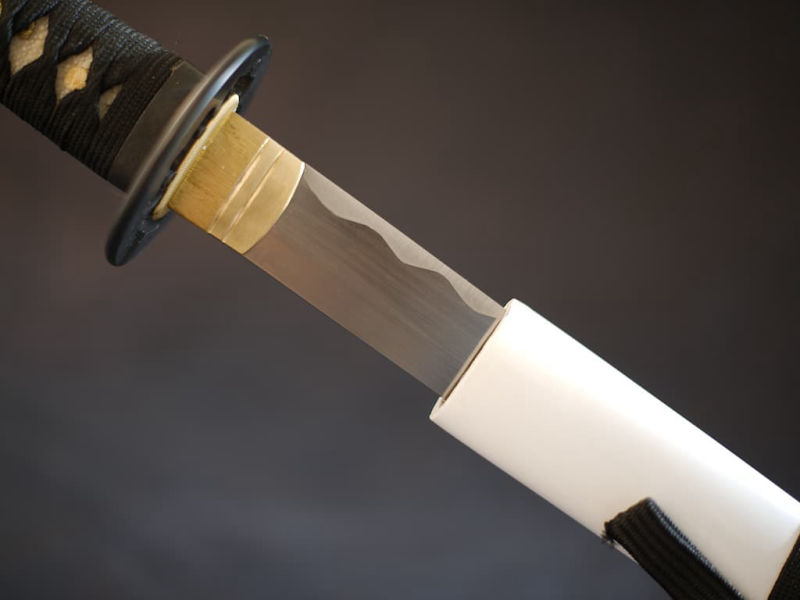 Katana aiguisé Kuro to Shiro (黒と白 noir et blanc) #Terressens