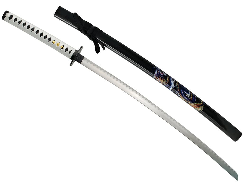 Katana de décoration « Dragon des profondeurs » #Terressens