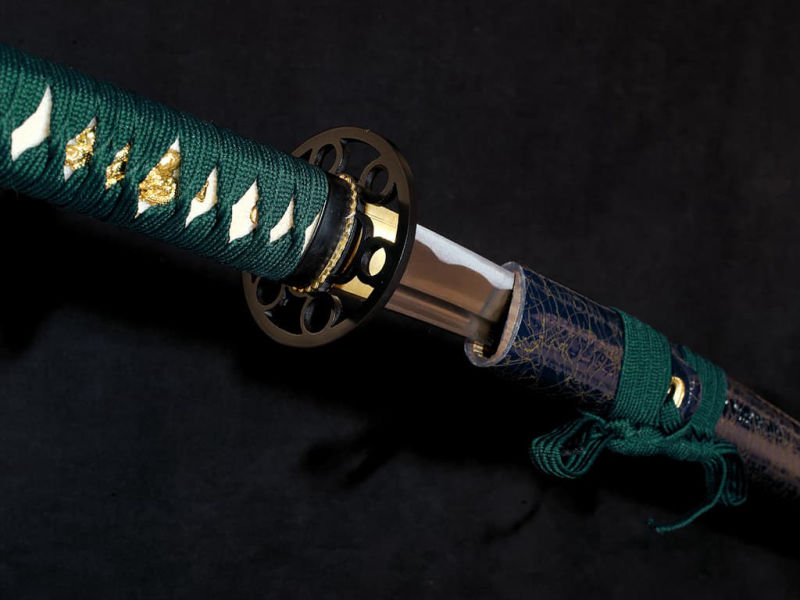 Katana aiguisé « L'Esprit du Lac » #Terressens Katana aiguisé « L'Esprit du Lac » #Terressens