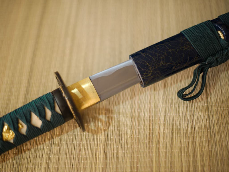 Katana aiguisé « L'Esprit du Lac » #Terressens Katana aiguisé « L'Esprit du Lac » #Terressens