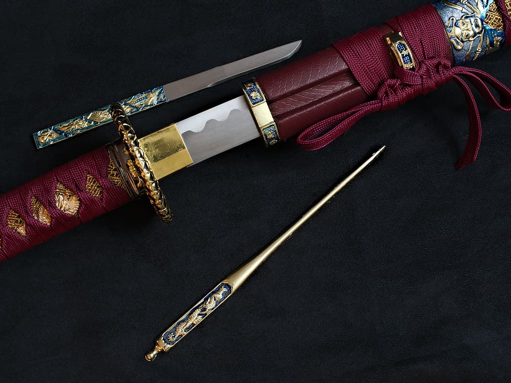 Wakō, katana de collection (倭寇 pirate ou bandit japonais) #Terressens Wakō, katana de collection (倭寇 pirate ou bandit japonais) #Terressens