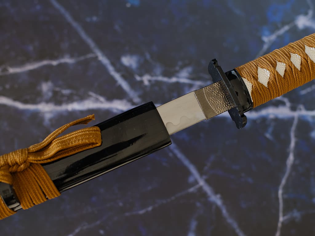 Kintsugi (金継ぎ), katana du « Samouraï d'or », décoration #Terressens