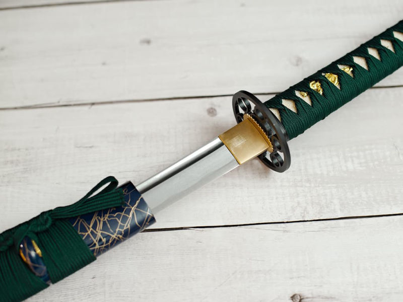 Wakizashi aiguisé « L'Esprit du Lac » #Terressens Wakizashi aiguisé « L'Esprit du Lac » #Terressens