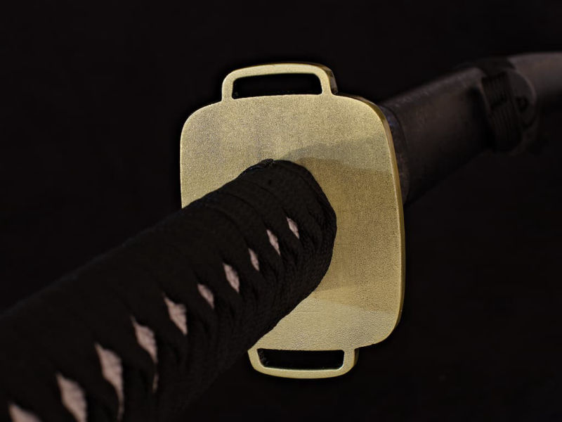 Nodachi (野太刀 long sabre japonais, ou ōdachi 大太刀, épée longue) #Terressens