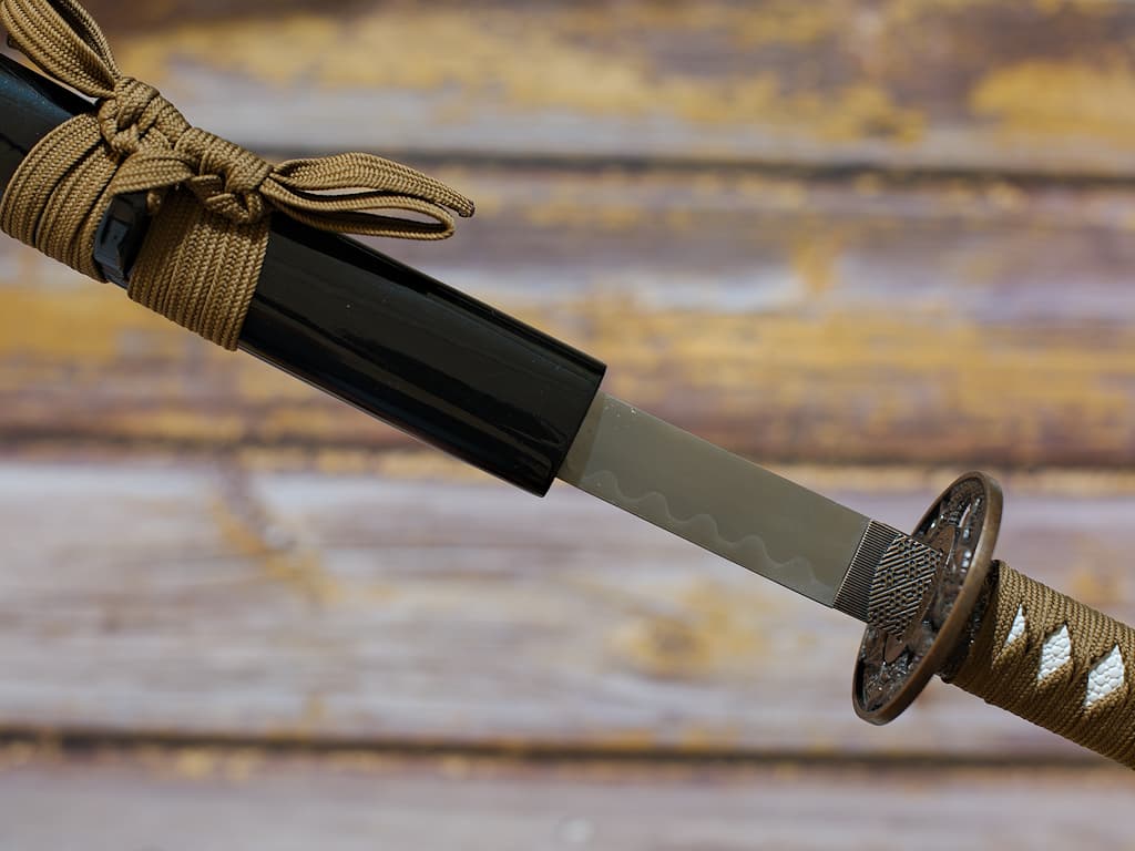 Katana de décoration « Dragon joueur » #Terressens