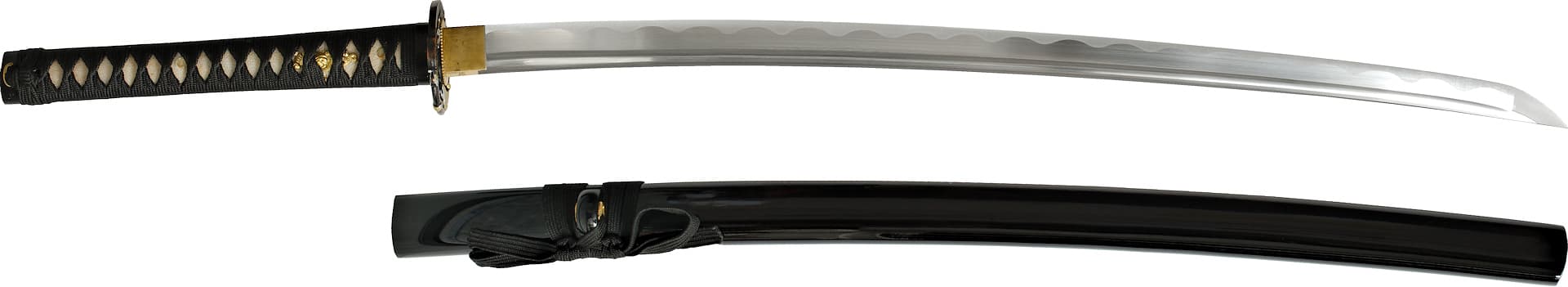 Katana « Shokubutsu » (植物 plante, végétal) noir, Maru 1060 #Terressens