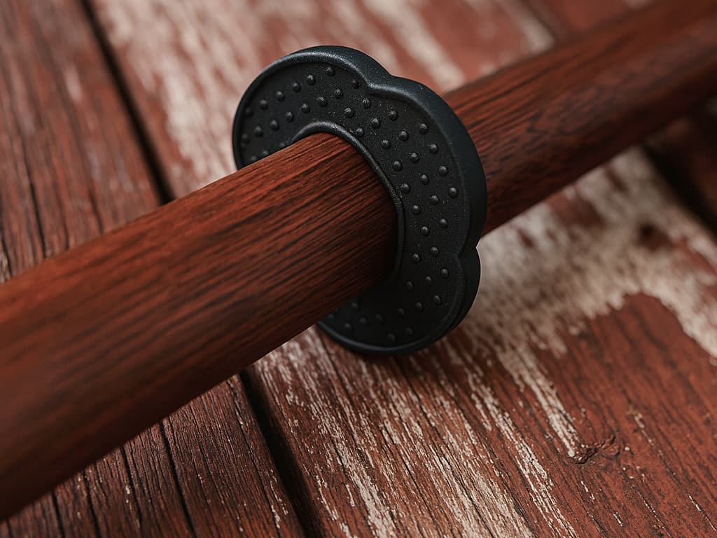 Bokken Ryū (龍 dragon japonais) en bois clair avec tsuba #Terressens Bokken Ryū (龍 dragon japonais) en bois acajou avec tsuba #Terressens