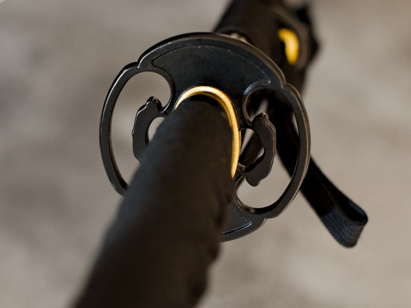 Katana aiguisé « Densei » (伝世), Maru 1065, trempe sélective #Terressens