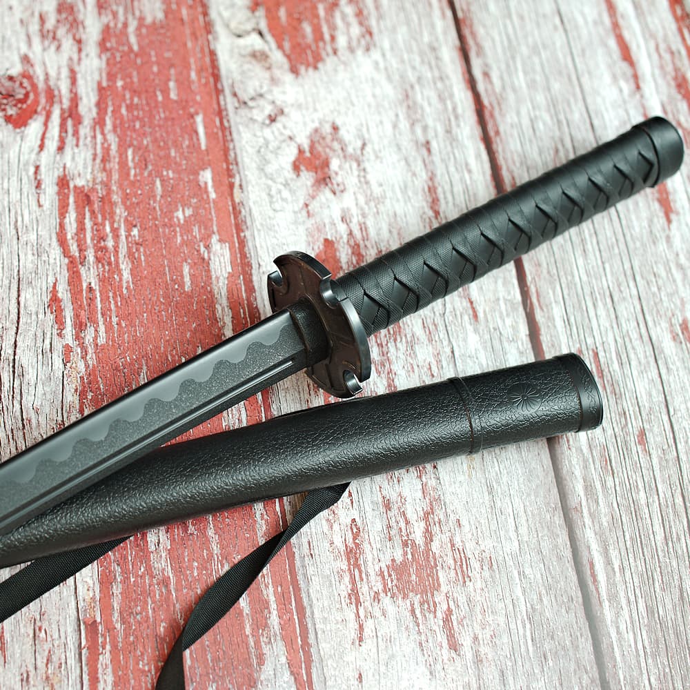 « Teikō » (抵抗, résistance), bokken en polypropylène avec saya #Terressens