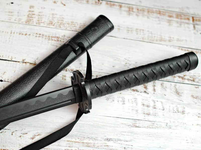 « Teikō » (抵抗, résistance), bokken en polypropylène avec saya #Terressens « Teikō » (抵抗, résistance), bokken en polypropylène avec saya #Terressens