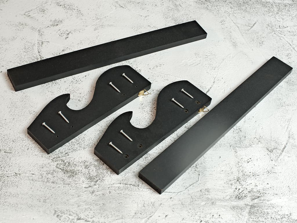 Support mural une place pour katana « Kadai » (架台, présentoir) #Terressens