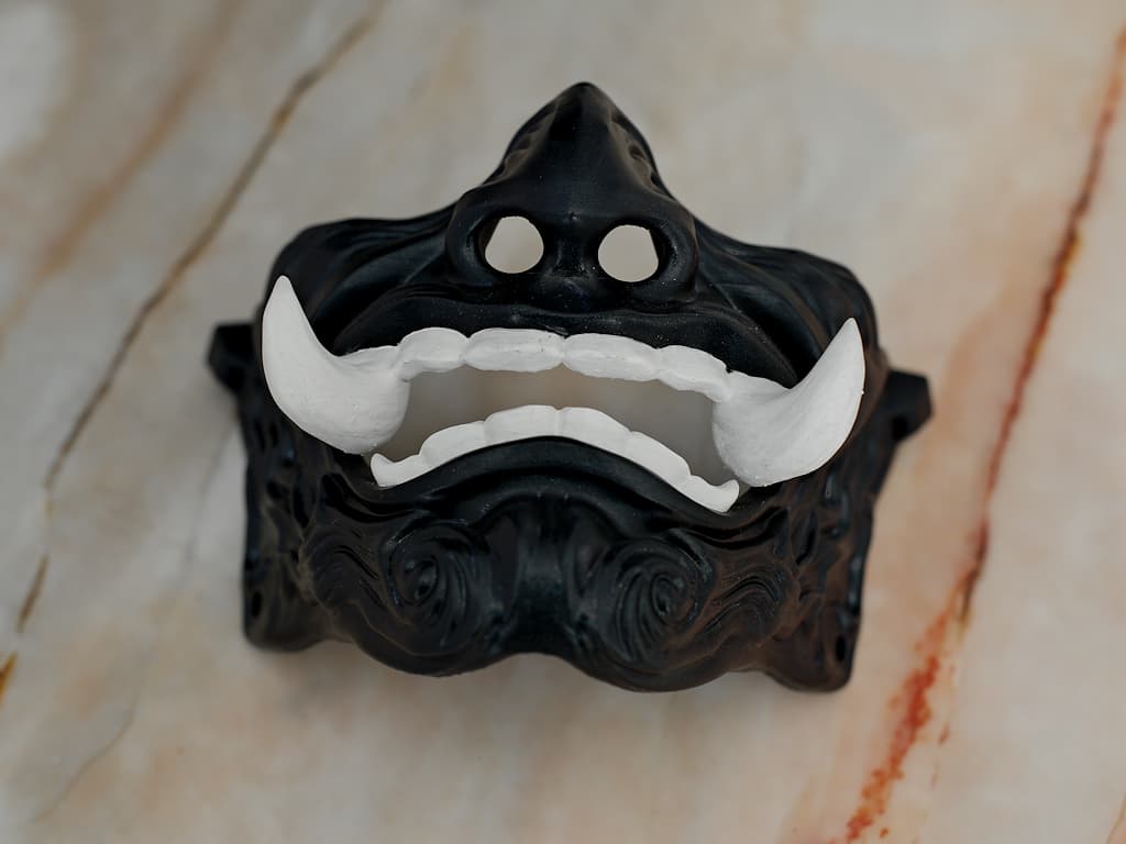 Mempo, masque de samouraï #Terressens