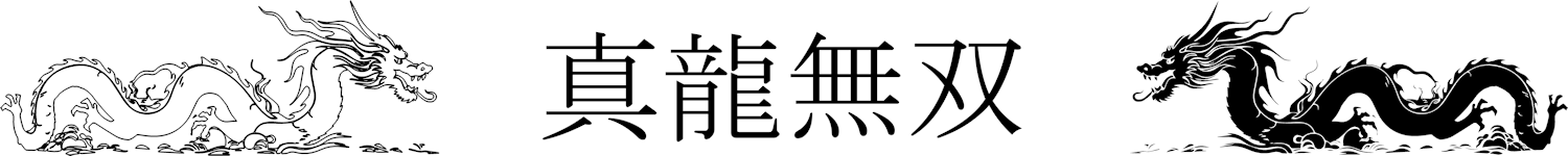 Série « Inspiration » : dragon blanc, dragon noir et « invincibilité absolue » en kanjis