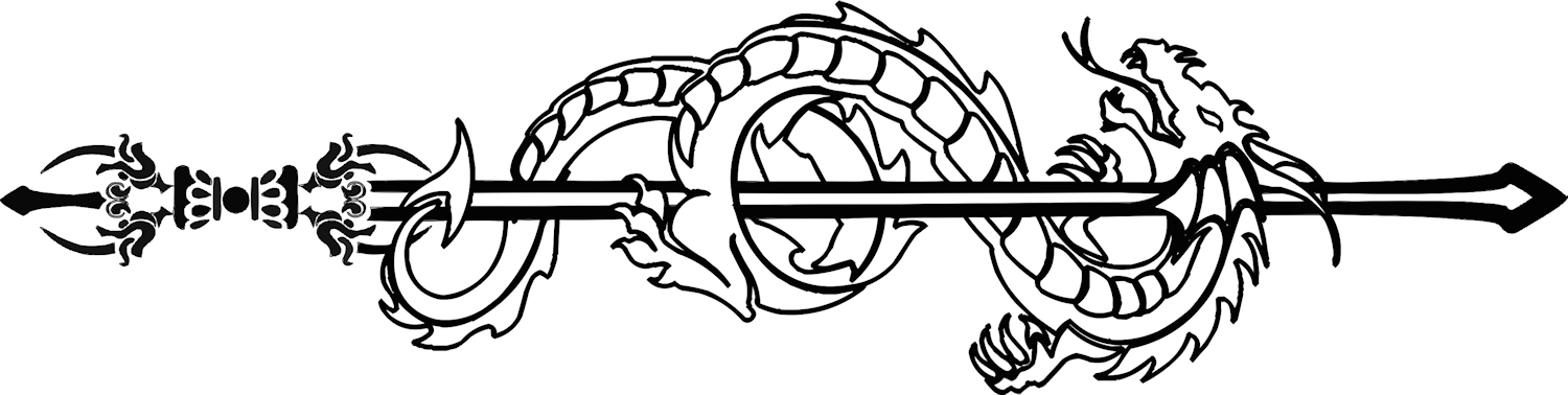 Série « Inspiration » : Fudō Myōō (不動明王) sous sa forme de dragon enroulé autour d'une épée (Kurikara Fudō)