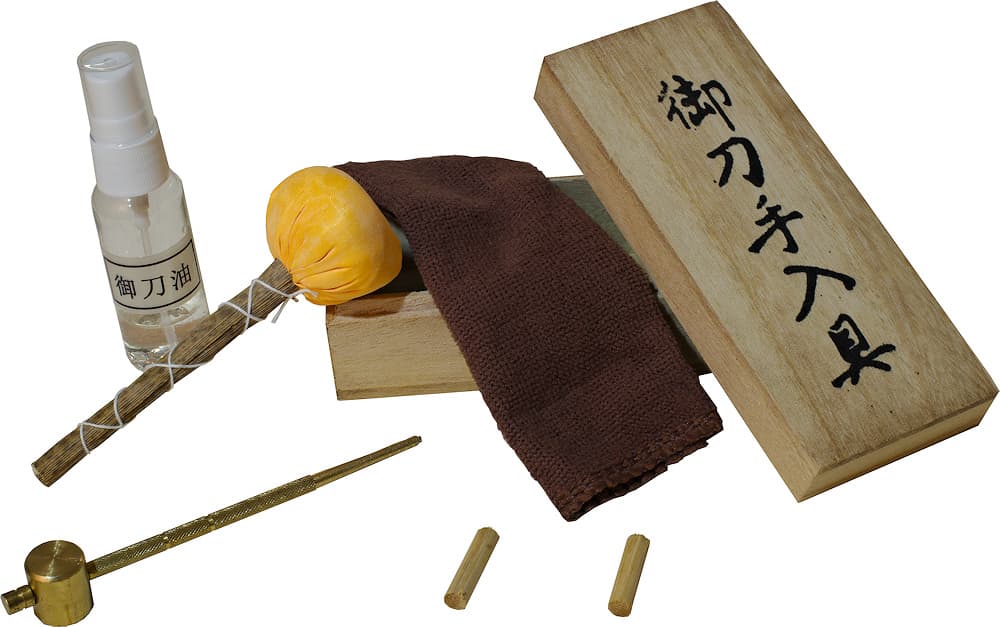 Kit d'entretien pour lame de katana (shinken) #Terressens