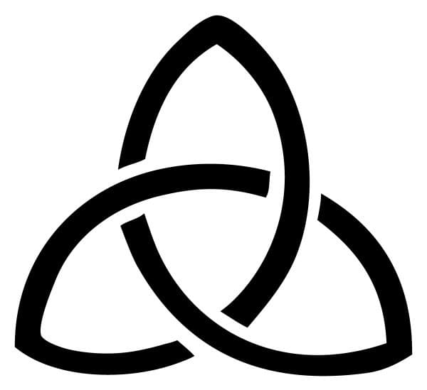 La triquètre, symbole ternaire très présent dans la culture celtique | #Terressens